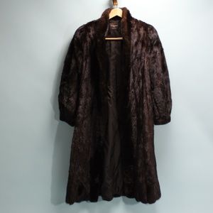 Megaris New York Fur Mink Coat Jacket
